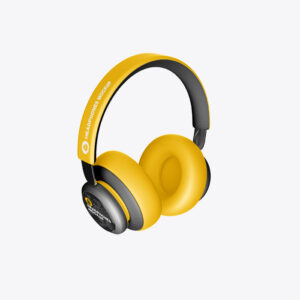 Yellow Headphone